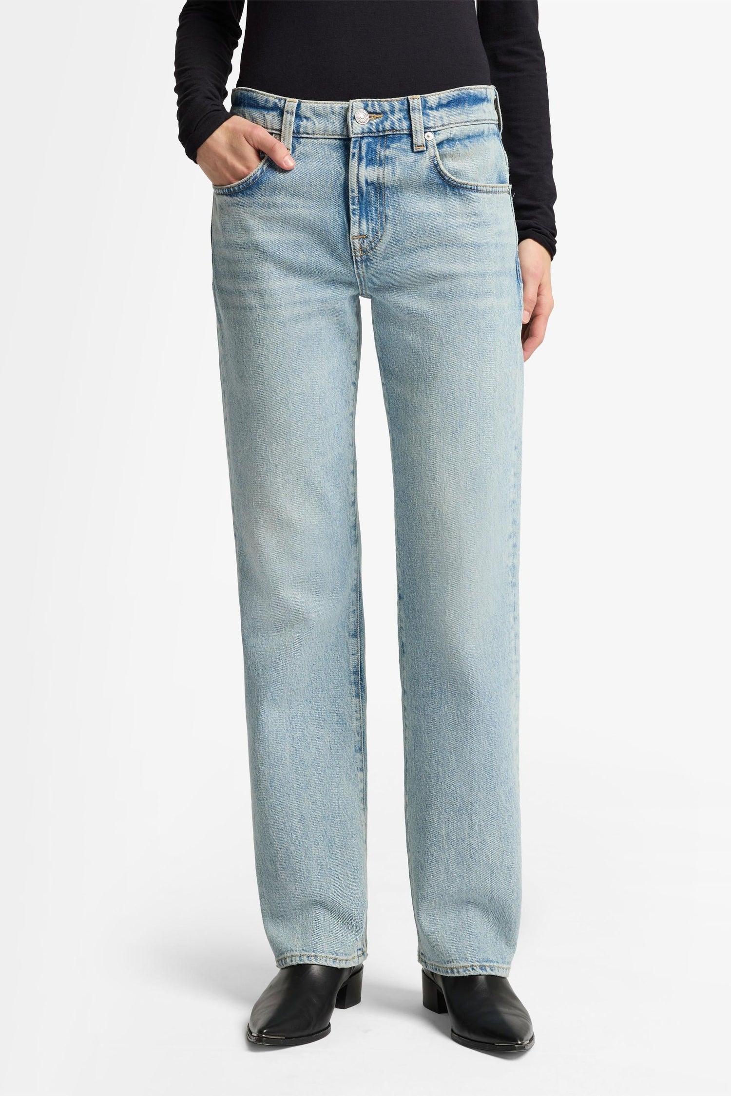 ג'ינס ארוך לנשים Calie – Straight Leg