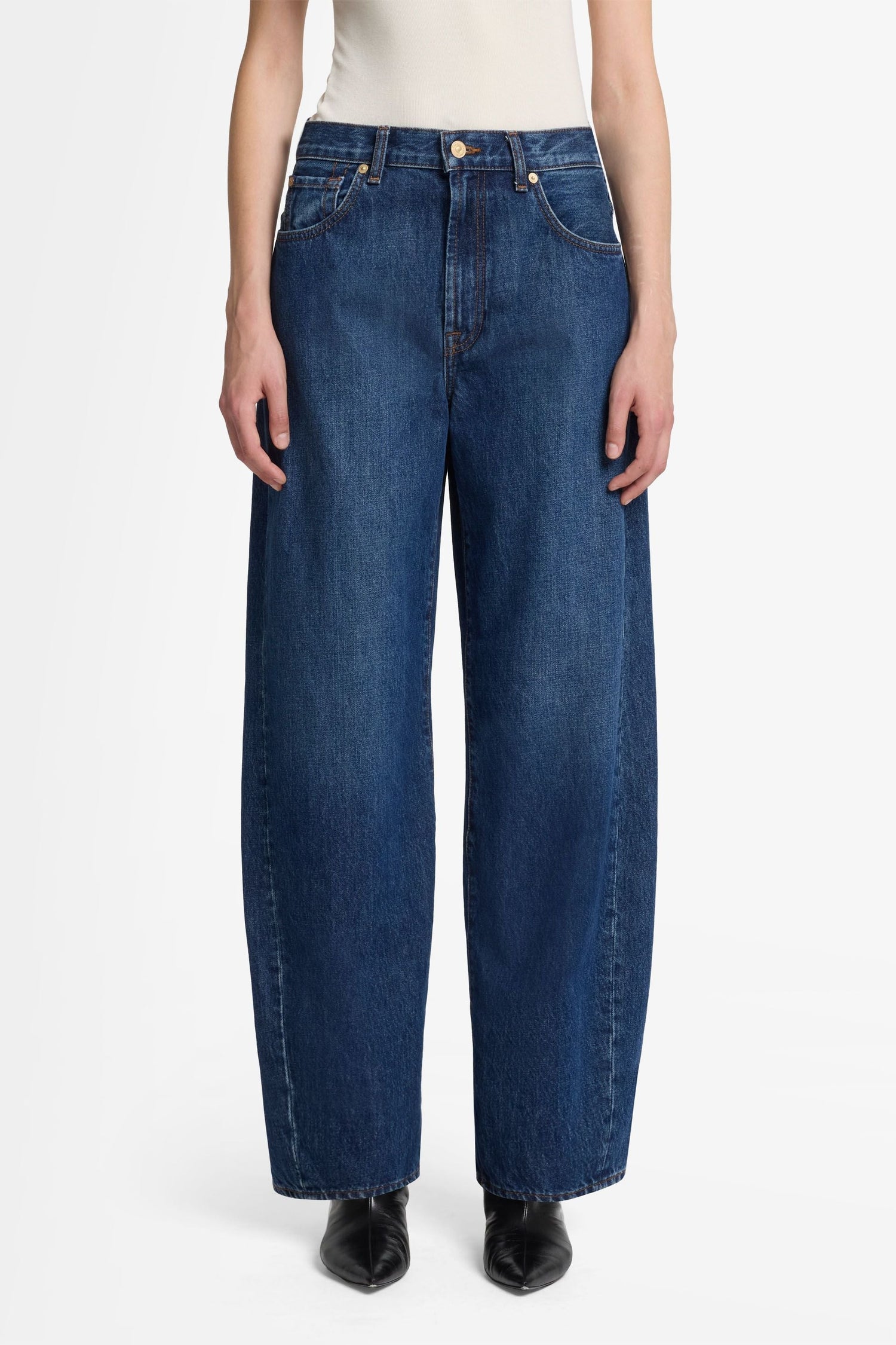 ג'ינס ארוך לנשים Bonnie – Barrel Fit